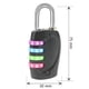 thumbnail image 3 of Kenally Office 4-digit Combination Lock Camping Business Locker Trip Accessories Suitcase Luggage Security Gate Door Resettable Padlock Herramientas y ferretería Blanco plateado, 3 of 6