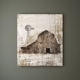 thumbnail image 3 of Rustic Old Barn Wall Art Canvas Farmhouse Windmill Barn Abstract Painting Wall Decor Framed Posters Home for Living Room Bedroom Bathroom Decoration 12x16 inch, 3 of 6