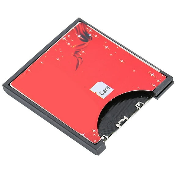 Tarjeta de Memoria A Lector de Tarjetas Compact Flash, Adaptador de Tarjeta de Carcasa ABS con Alta Velocidad, Ranura de Inserción Manual para Caparas