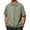 B_ Green, variant on Men's Minimalist Casual Golf Shirt, Loose Fit Short Sleeve Collared T-Shirt, Comfortable for Everyday Wear Black M