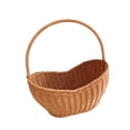 thumbnail image 3 of Cesta tejida decorativa con asa, cesta organizadora para la cosecha de frutas y verduras. S, 3 of 6