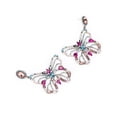 thumbnail image 1 of Hollowed  Earrings, Colorful  Earrings  For Birthday For Christmas, 1 of 8