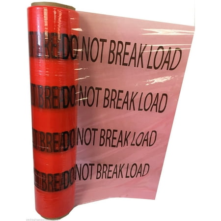 SSBM DO NOT BREAK LOAD Printed Machine Stretch Wrap Roll 20