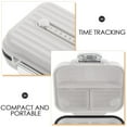 thumbnail image 3 of WHAMVOX Portable Pill Organizer For Travel Pill Organizer Weekly Organization 1Pcs, 3 of 8