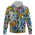 thumbnail image 1 of Sudadera con capucha y cremallera con estampado 3D de organismo marino para hombre y mujer, moda informal de otoño e invierno, sudaderas de hip hop para niños y niñas, 1 of 6