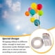 thumbnail image 5 of Inteprter 100 Piezas Globos Cuerda Cadena Artesanía Curling Ribbon 10m Suministros para fiestas Boda Cumpleaños Diseño Regalo Multicolor Verde Kits de decoración para fiestas Plata de rellamada Inteprter HA063554-02B, 5 of 6