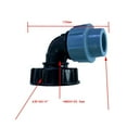 thumbnail image 4 of 1 unidad S60x6, rosca de ín, adaptador IBC, adaptador de latón, de salida de latón, válvula de repuesto, válvula de repuesto Exterior derecho DN20 shamjiam adaptador de tanque de grifo, 4 of 4