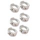 thumbnail image 1 of Napkin Ring Elegant Bling Modern Pearl Beaded, 1 of 5