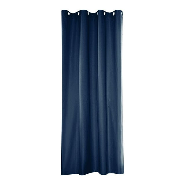 GUOOL Rideau Extérieur Occultant Draperie Intimité Protection Solaire pour Patio Glissade Verre Bleu_54x108 Pouces