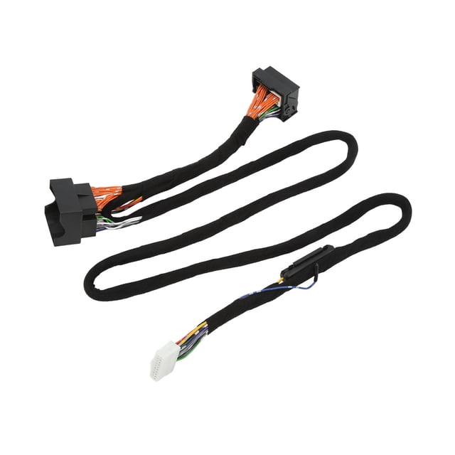 Arnés de cables para interfaz de amplificador DSP de coche con enchufe de 12 V y 15 A, conexión estable, sonido nítido para amantes de la música.