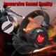 thumbnail image 2 of Twowood auricular ONIKUMA K3 Auriculares de gaminógeno de gaminógeno de bajo por cable K3 Mic para PC PS4 XBOX ONE, 2 of 6