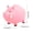 Pink, variant on mdesiwst Cartoon Animal Dog Chew Toy with Squeaker Bite Resistant Latex Wild Boar Hippo Rhinoceros Pet Teething Cleaning Interactive Boredom Toy
