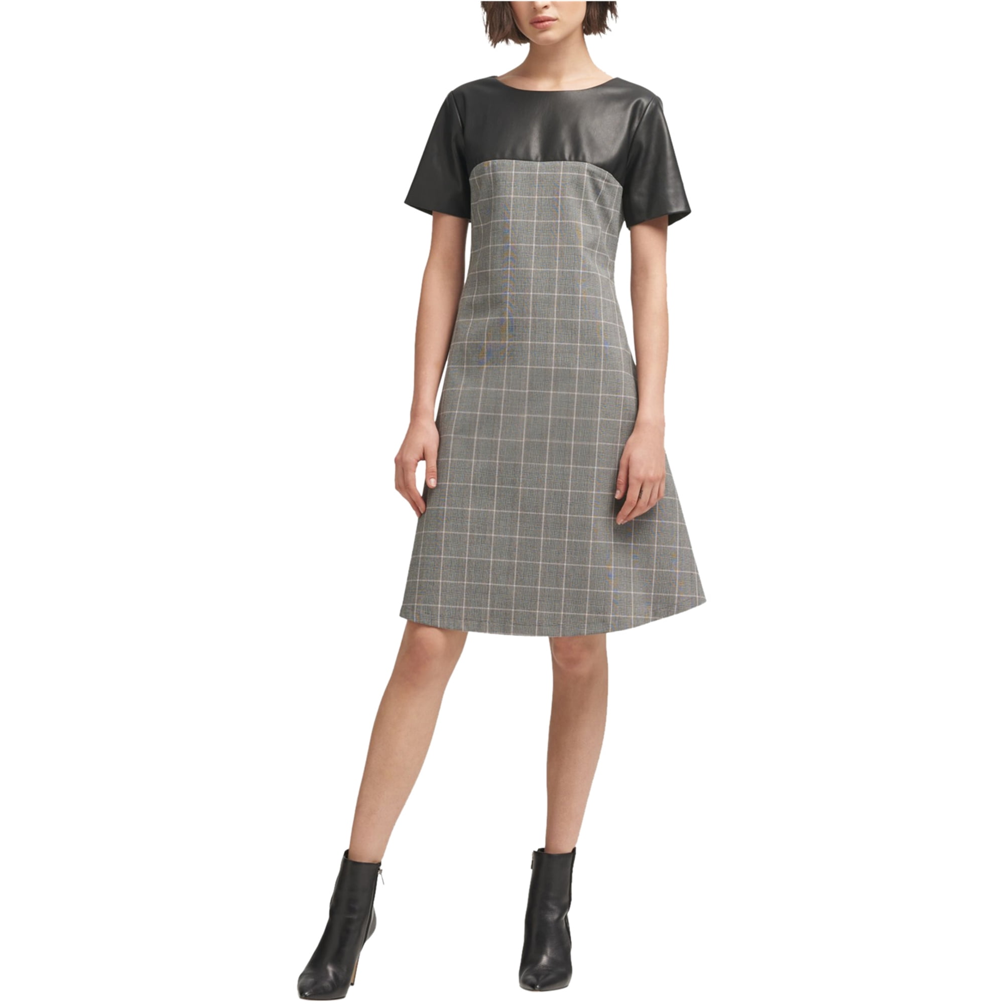 dkny grey dress