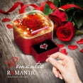 thumbnail image 5 of Forever Preserved Rose for Women Mum Wife Girlfriend Eternal Rose Flower Gift Box with Necklace for Her Ideal for Birthday Day Valentines Anniversary, 5 of 6