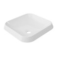 thumbnail image 1 of Calma B9821 Rossini Square Vessel Sink - White, 1 of 1