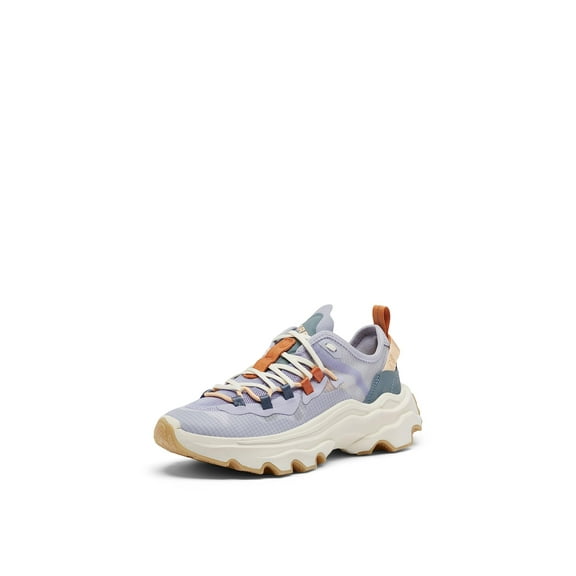 Sorel Women's Kinetic Breakthru Tech Lace Shoes - Twilight, Chalk - Size 9.5