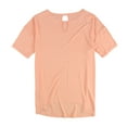 thumbnail image 2 of P.J. Salvage Womens Back Cut Out Pajama Sleep T-shirt, Orange, Plus Size, 1X, 2 of 2