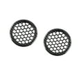 thumbnail image 2 of 2x cubierta de anillo de altavoz para puerta de coche, anillo decorativo de altavoz embellecedor, accesorios de fibra de carbono para coche,, 2 of 9