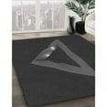 thumbnail image 2 of Ahgly Company Indoor Square Patterned Midnight Gray Area Rugs, 6' Square, 2 of 6