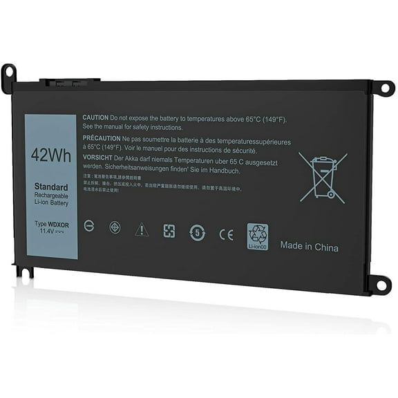 New WDX0R Laptop Battery for dell Inspiron 15 5565 5567 5568 5578 7560 7570 7579