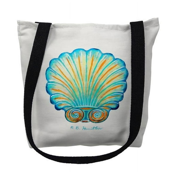 Betsydrake TY113G 18 x 18 in. Rays Scallop Tote Bag - Large