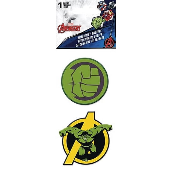 Marvel Hulk Embroidered Stickers