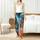 thumbnail image 4 of Balery Blue Dragon And White Tiger Pantalones de pijama para mujer, pijamas ultraligeros, pantalones de estar por casa-Small, 4 of 6