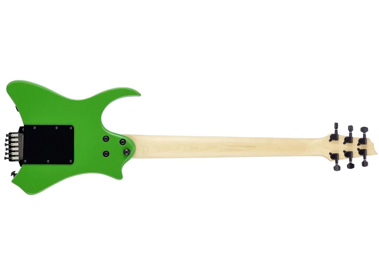 Traveler Guitar Vaibrant Standard V88S Electric Guitar (Slime Green)