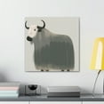 thumbnail image 3 of Yak Folk Art Painting - Canvas, 3 of 10
