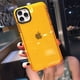 thumbnail image 3 of Funda de teléfono a prueba de golpes de color fluorescente para iPhone 16 Pro Max 15 14 13 12 11 X XS XR 7 8 Plus SE Funda de silicona suave transparente, 3 of 5
