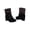 Black, variant on Fesfesfes Boots for Women Large Season Winter Bow Shaped Elevated Wedge Heel Mid Heel Wide Mouth Wool Tube Snow Boots 36(US:5.5)
