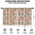 thumbnail image 2 of Blackout Kids Curtains,Multicolor Ethnic Paisley and Floral Pattern Childrens Insulated Curtains Set Of 2,Bedroom Essentials,Toddler Room Decor 52x63in(132x160cm), 2 of 5