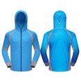 thumbnail image 1 of Ropa De Protección Solar Ropa anti-UV Ropa de pescador transpirable para trabajos de césped en el jardín (XL azul) Tmvgtek Para Estrenar, 1 of 8
