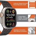 thumbnail image 4 of XIHAMA Magnetic Watch Sport Band - Compatible with Apple Watch Band 49mm 45mm 44mm 42mm Bands for Women Men, Sport Magnetic Silicone Strap for iWatch SE SE2& Series 9/8/7/6/5/4 Ultra 2/Ultra, 4 of 8