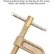 thumbnail image 4 of Welding Ground Clamp, 500A Brass G-Type Ground Clamp, 43mm Jaw Width for Tig Welders, 4 of 4