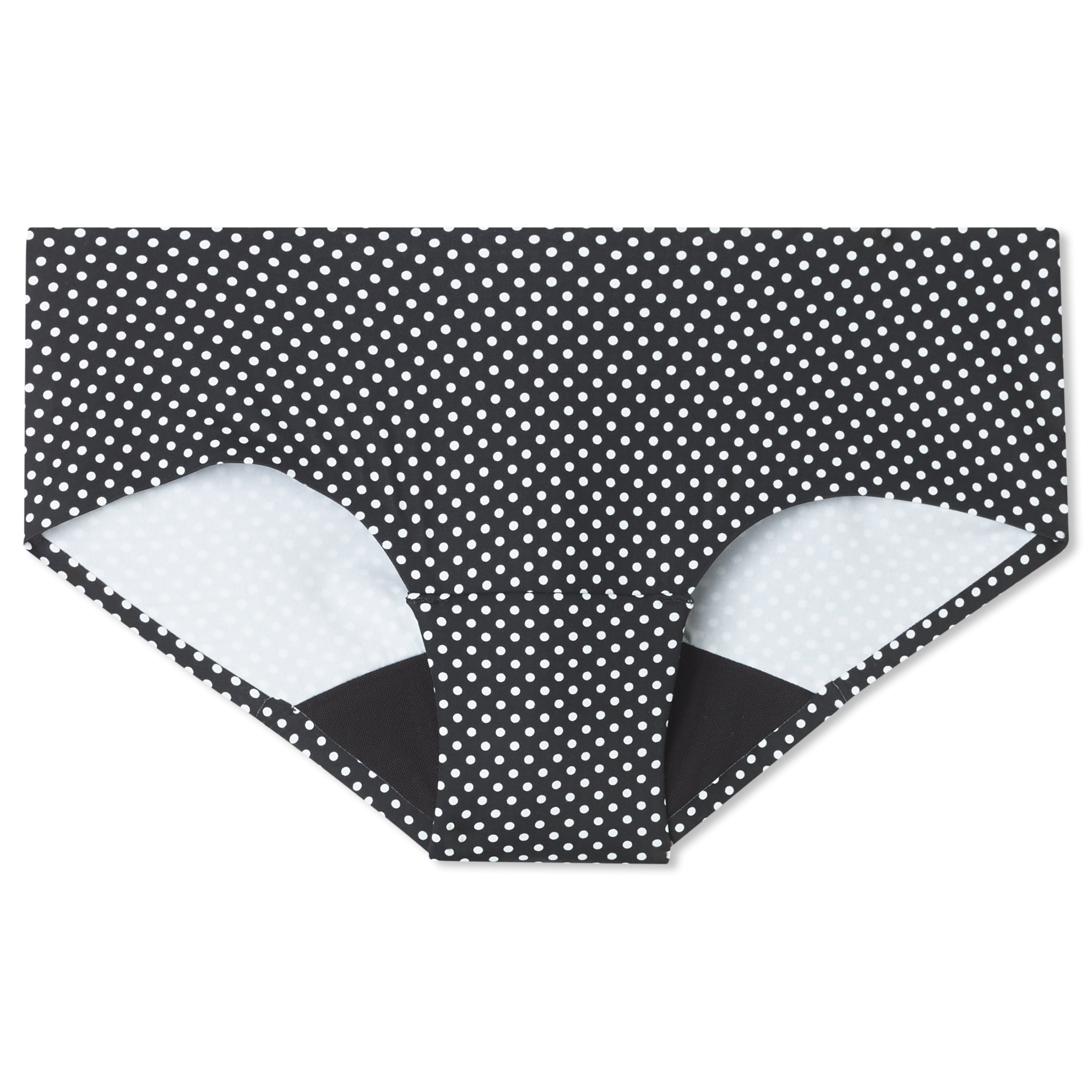 Teen Period Underwear Hipster Seamless Licorice Polka
