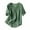 Green, variant on Fesfesfes Womens Shirts Womens Spring Summer Solid Color Casual Loose Fashion T-Shirt Short Sleeve V-Neck Embroidery Tops Cotton And Linen Blouse Womens Tees XL(US:10)