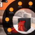 thumbnail image 2 of LifeSmart LifePro 8 Element 1500W Infrared Quartz Indoor Space Heater, 2 of 8