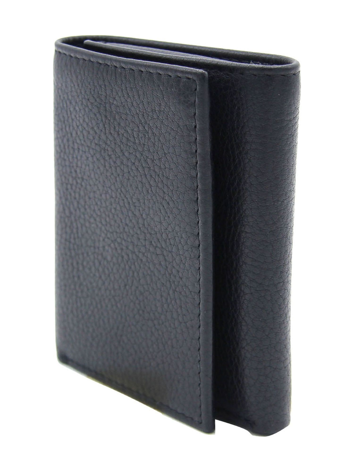 George RFID Trifold Wallet in Genuine Milled Leather photo 3
