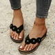 thumbnail image 4 of Sandalias de Tacón bajo Wmkox8yii para Mujer Tacón inclinado Zapatillas casuales talla grande Chanclas, 4 of 5