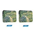 thumbnail image 7 of FORMRS 13-13.3 inch Laptop Sleeve Case Soft Carrying Quilted Computer Bag Cover, Art Garden Scene, 7 of 7
