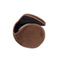 thumbnail image 1 of Guardurnaity Orejeras de invierno para mujer, calentador de orejas, cubierta plegable, accesorios de ropa, Color sólido detrás de la cabeza, clima Calentadores de oídos espesar cafe, 1 of 6