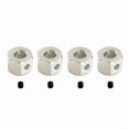 thumbnail image 3 of Adaptador Hexagonal de Cubo de Rueda Combinador de Metal de 16 Piezas de 5 mm Una 12 mm para D12 C14 C24 B14 Plata, 3 of 7