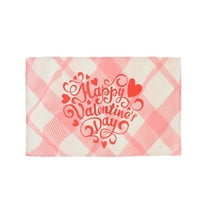 Xoxingysm Table Cloth Red Plaid Valentine'S Day Tablecloth Waterproof Tablecloth for Dining At Home, 1* Tablecloth