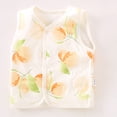 thumbnail image 4 of MXIEZI Baby Newborn Boys Girls Cotton Vest Infant Warm Sleeveless Jacket Spring Winter Waistcoat 0-3T, 4 of 8