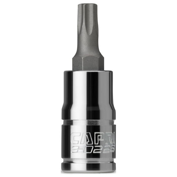 Capri Tools T25 Star Bit Socket, 1/4-Inch Drive