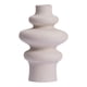 thumbnail image 4 of Jarrón geométrico de cerámica para flores, contenedor decorativo para arreglos florales, versátil. 21 cm de alto, 4 of 9