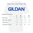 thumbnail image 2 of Gildan Short Sleeve T-Shirt -GR50, Men's Crew Neck Tee 100% Heavy CottonT-Shirt, (XL, Red), 2 of 5