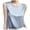Blue, variant on Tank Top for Women Satin, Summer Comfy 2026 Casual Loose Lightweight Sleeveless Shirts, Navy 2XL