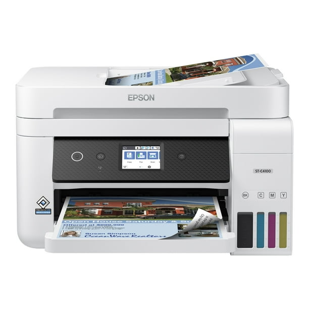 Epson WorkForce ST ST-C4100 Wireless Inkjet Multifunction Printer, Color